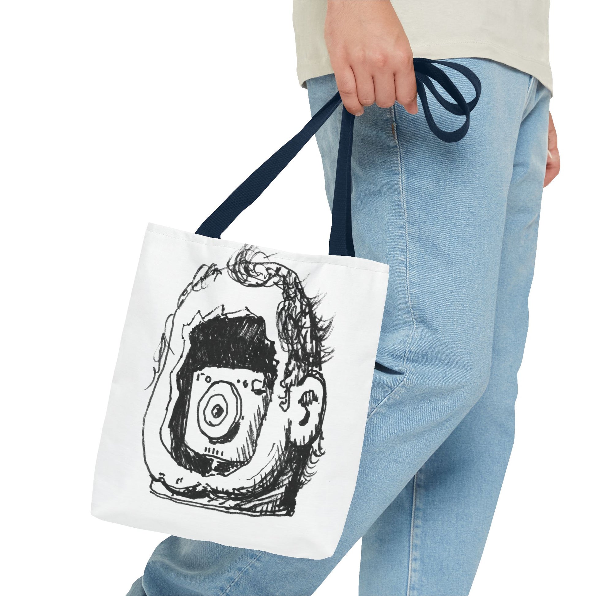 Watching Tote Bag (AOP)