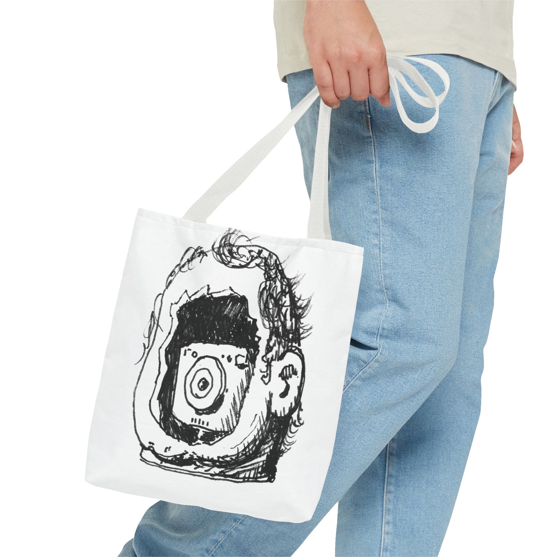 Watching Tote Bag (AOP)