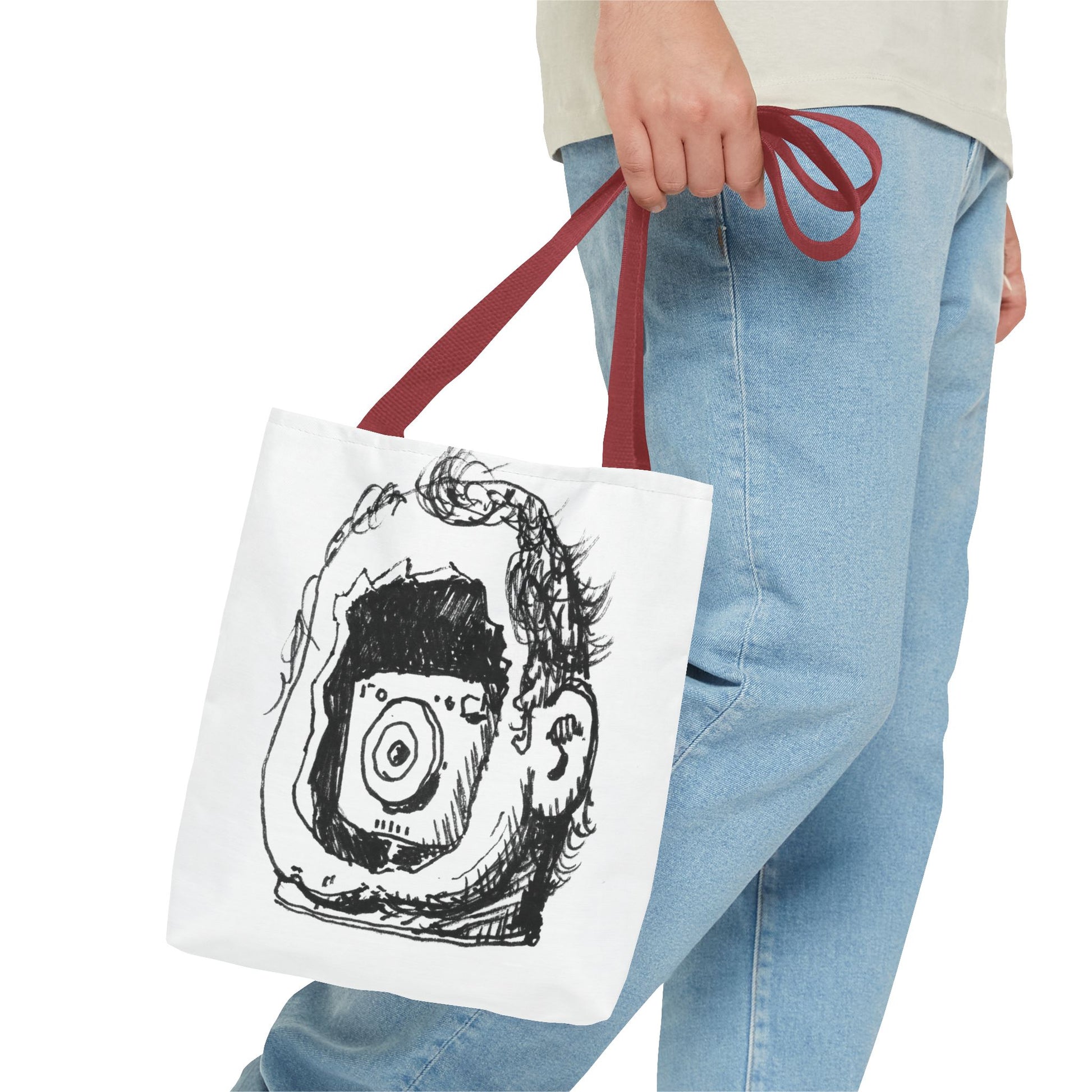 Watching Tote Bag (AOP)