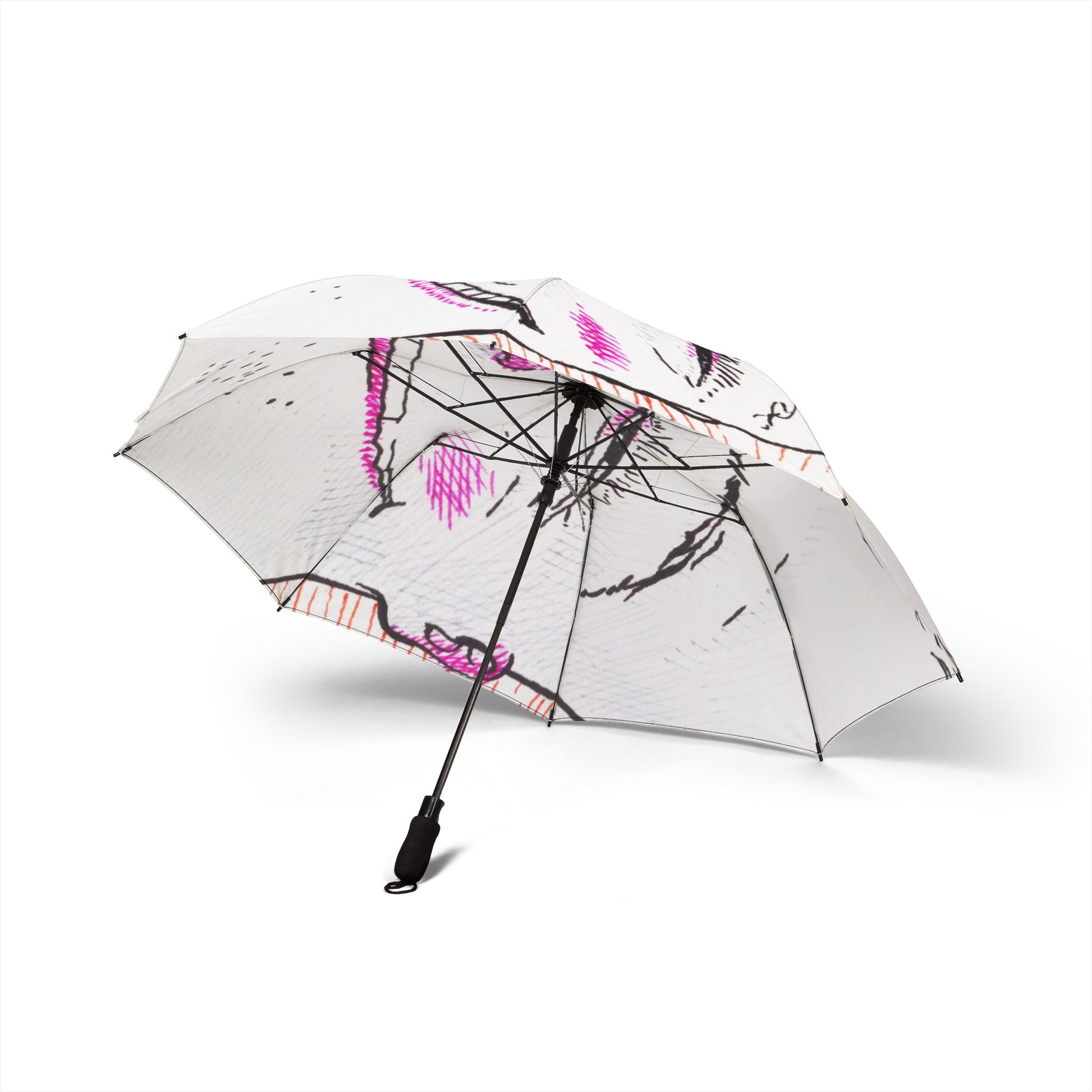 Grin Semi-Automatic Foldable Umbrella