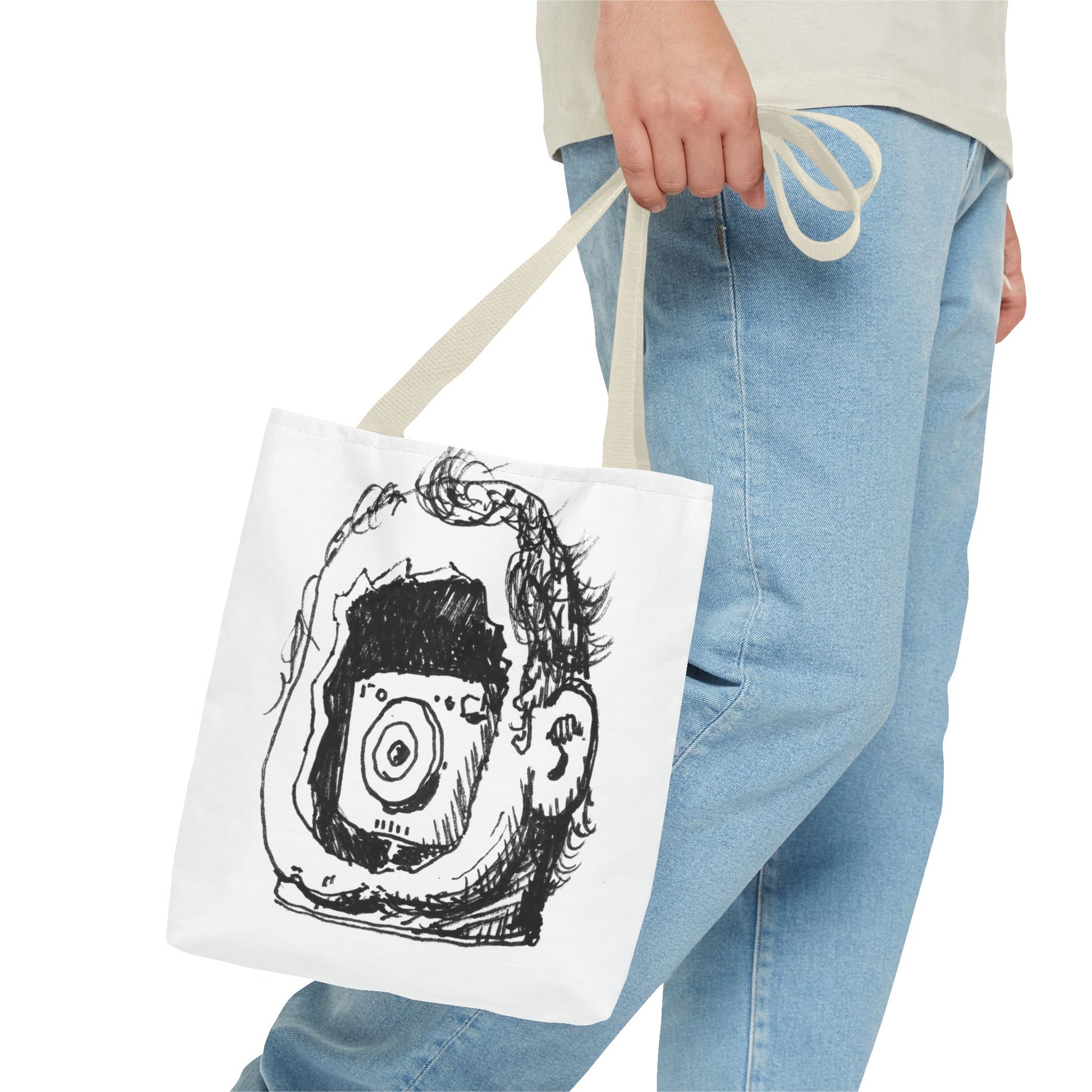 Watching Tote Bag (AOP)