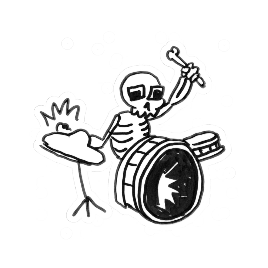 Skeledrum Sticker